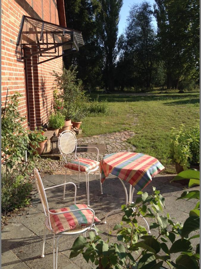 Ferienwohnung 1 im Landhaus am Wildpark Boek Exterior foto